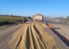 INTENTO DE ROBO Y DESORDEN EN RUTA CARGILL