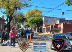 SINIESTRO VIAL EN VILLA GOBERNADOR GÁLVEZ: UNA MUJER TRASLADADA AL HOSPITAL GAMEN