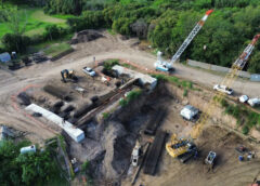 ENRICO EN CASCADA SALADILLO: “SIN ESTA OBRA QUE REACTIVÓ EL GOBERNADOR PULLARO, EL PUENTE MOLINO BLANCO SE DERRUMBABA”