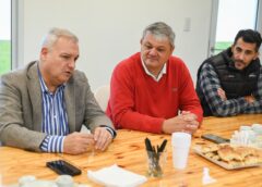 ENCUENTRO DE TRABAJO ENTRE REPRESENTANTES DE PYMES VILLAGALVENSES CON EL INTENDENTE RICCI Y EL DIPUTADO NACIONAL PABLO FARÍAS