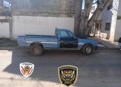 RECUPERAN CAMIONETA ROBADA EN VILLA GOBERNADOR GÁLVEZ