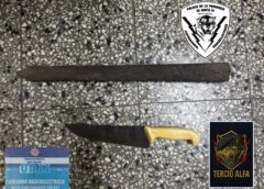 VIOLENTA DISPUTA FAMILIAR ARMADA EN LA COSTA: TRES DETENIDOS