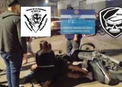 V.G.G.: VIOLENTO CHOQUE EN SOLDADO AGUIRRE Y MONTE CASEROS DEJA A UN MOTOCICLISTA CON TRAUMATISMO DE CRÁNEO