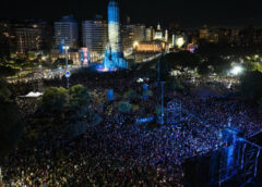 20 DE JUNIO HISTÓRICO: AL PIE DEL MONUMENTO RENOVADO POR LA PROVINCIA, MÁS DE 350.000 PERSONAS CELEBRARON EL DÍA DE LA BANDERA