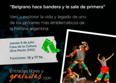 «BELGRANO HACE BANDERA Y LE SALE DE PRIMERA»