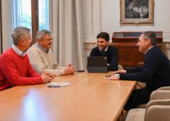 RICCI Y LENCI SE REUNIERON CON PULLARO PARA GESTIONAR OBRAS Y PROYECTOS PARA VILLA GOBERNADOR GÁLVEZ