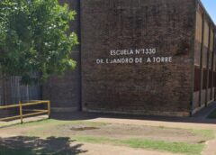 INVESTIGAN UNA AMENAZA DEJADA EN LA PUERTA DE UNA ESCUELA EN VILLA GOBERNADOR GÁLVEZ