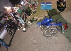 V.G.G.: CHOQUE EN CADENA ENTRE DOS MOTOS DEJA A DOS JÓVENES HOSPITALIZADOS