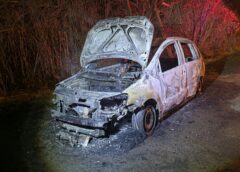 INCENDIO VEHICULAR EN LA NOCHE DE ESTE DOMINGO