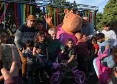 MULTITUDINARIA CELEBRACIÓN POR EL “DÍA DE LAS INFANCIAS” EN EL PARQUE REGIONAL DE VILLA GOBERNADOR GÁLVEZ