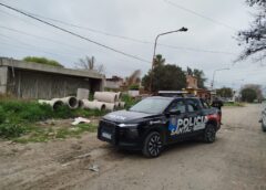‌V. G. GÁLVEZ: LO ATRAPARON IN FRAGANTI ROBANDO EN UN JARDÍN EN CONSTRUCCIÓN Y QUEDÓ DETENIDO