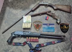 TENÍA TRES ARMAS Y MUNICIONES: SECUESTRO DE ARMANENTO Y UN DETENIDO EN AV. LA RIBERA