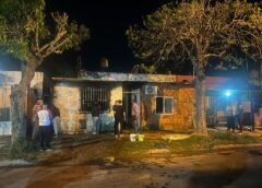 VILLA GOBERNADOR GÁLVEZ: UN INCENDIO CONSUMIÓ UNA VIVIENDA TRAS QUEDAR UNA ESTUFA ENCENDIDA