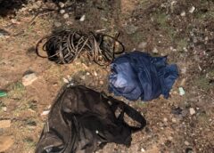 ROBO Y APREHENSIÓN EN VILLA GOBERNADOR GÁLVEZ: SORPRENDEN A UN HOMBRE QUEMANDO CABLES ROBADOS