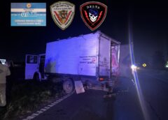 TRES HERIDOS TRAS UN CHOQUE ENTRE UN FURGÓN Y UN CAMIÓN EN LA AUTOPISTA ROSARIO-BUENOS AIRES